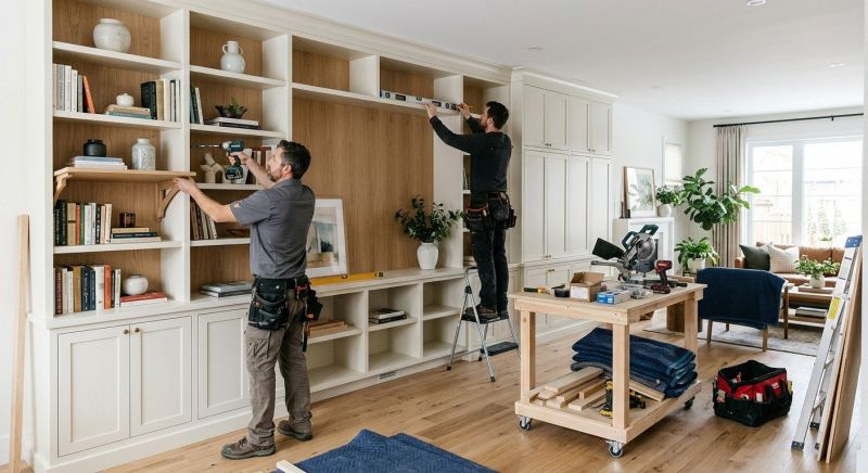 Built In Shelving Service in Frederick, MD