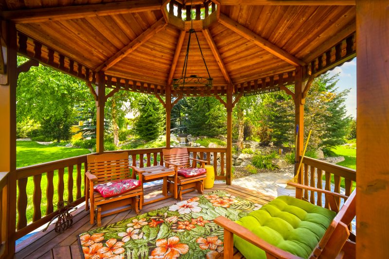 Cedar Gazebo Installation in Conroe, TX