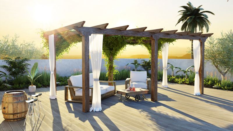 Covered Pergola Installation in Conroe, TX