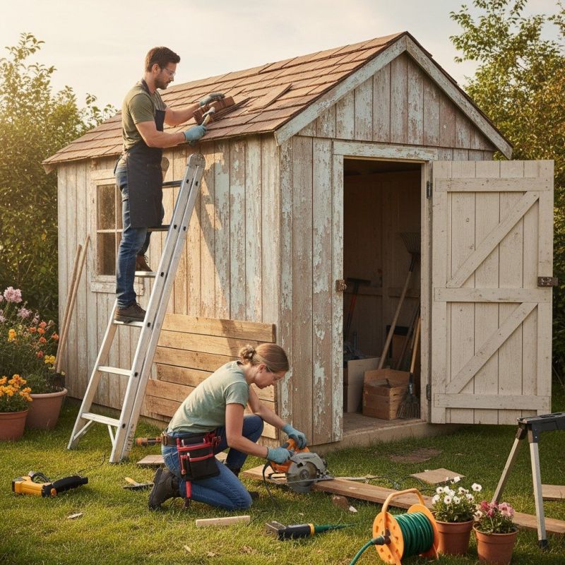 Wooden Carport Repair in Alpharetta, GA