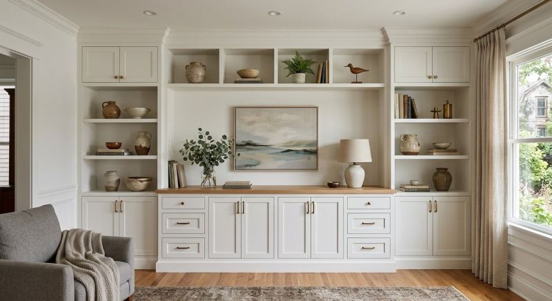 Built In Tv Cabinetry in Raleigh, NC